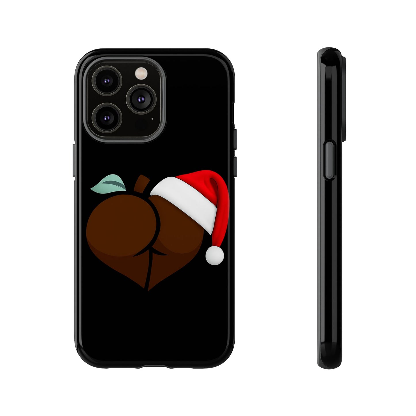 Christmas BBL Phone Case (Chocolate)