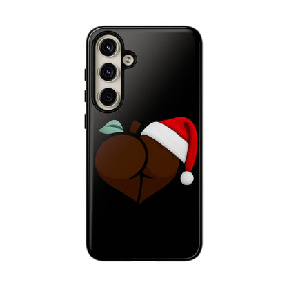 Christmas BBL Phone Case (Chocolate)