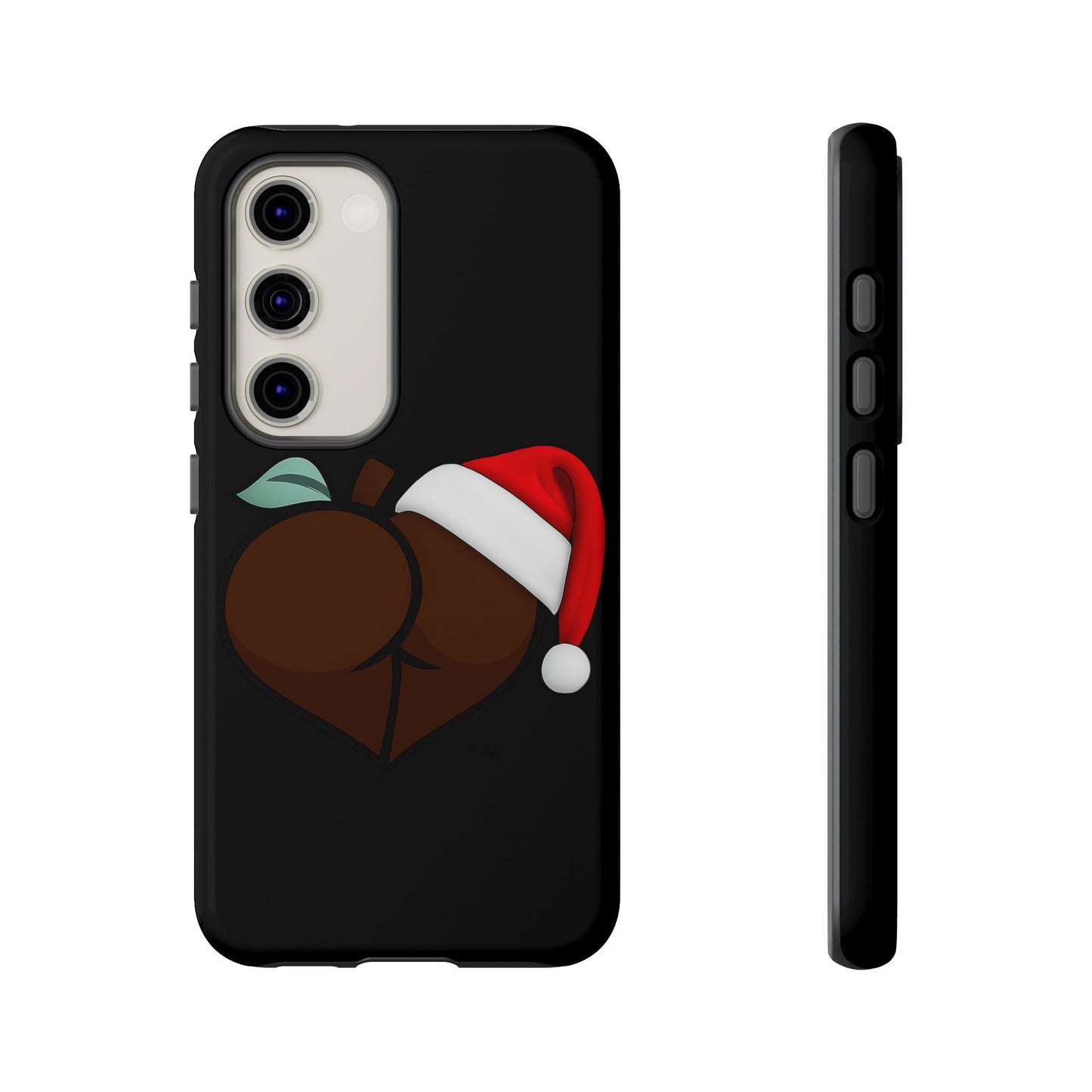 Christmas BBL Phone Case (Chocolate)