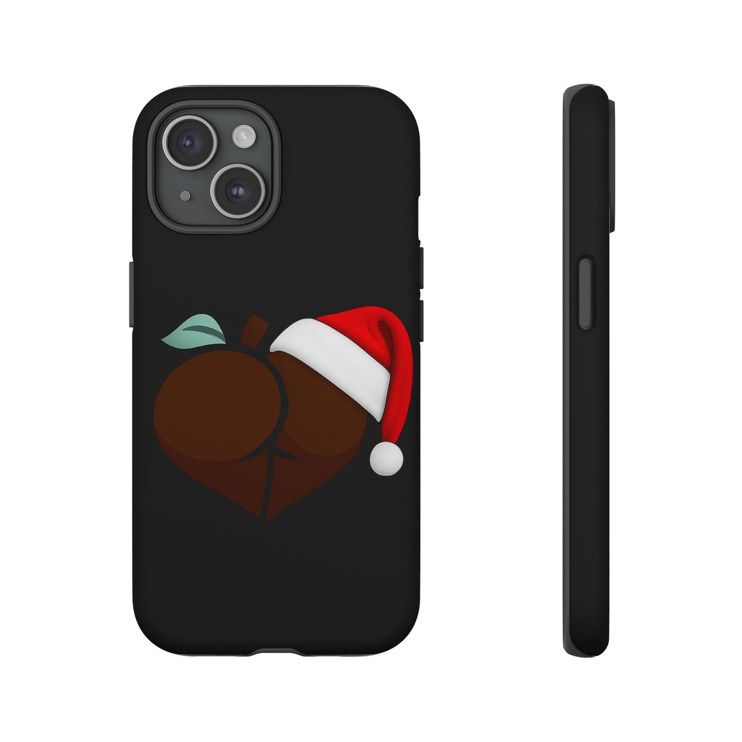 Christmas BBL Phone Case (Chocolate)