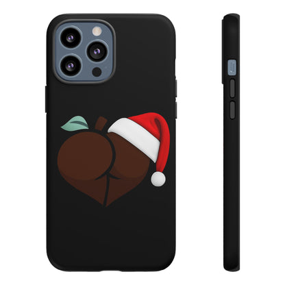 Christmas BBL Phone Case (Chocolate)