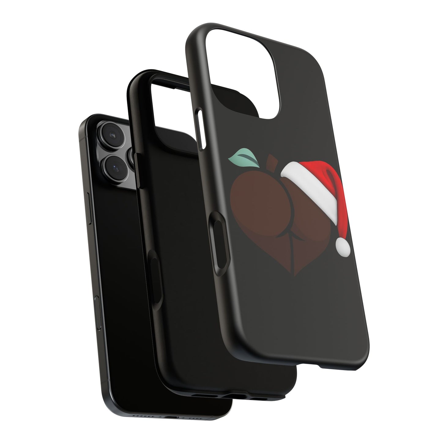 Christmas BBL Phone Case (Chocolate)