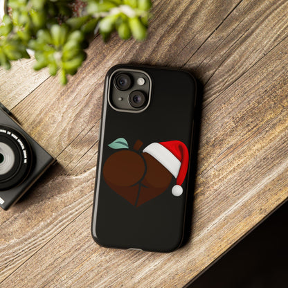 Christmas BBL Phone Case (Chocolate)