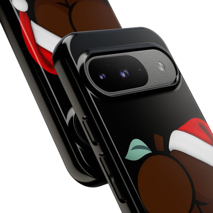 Christmas BBL Phone Case (Chocolate)