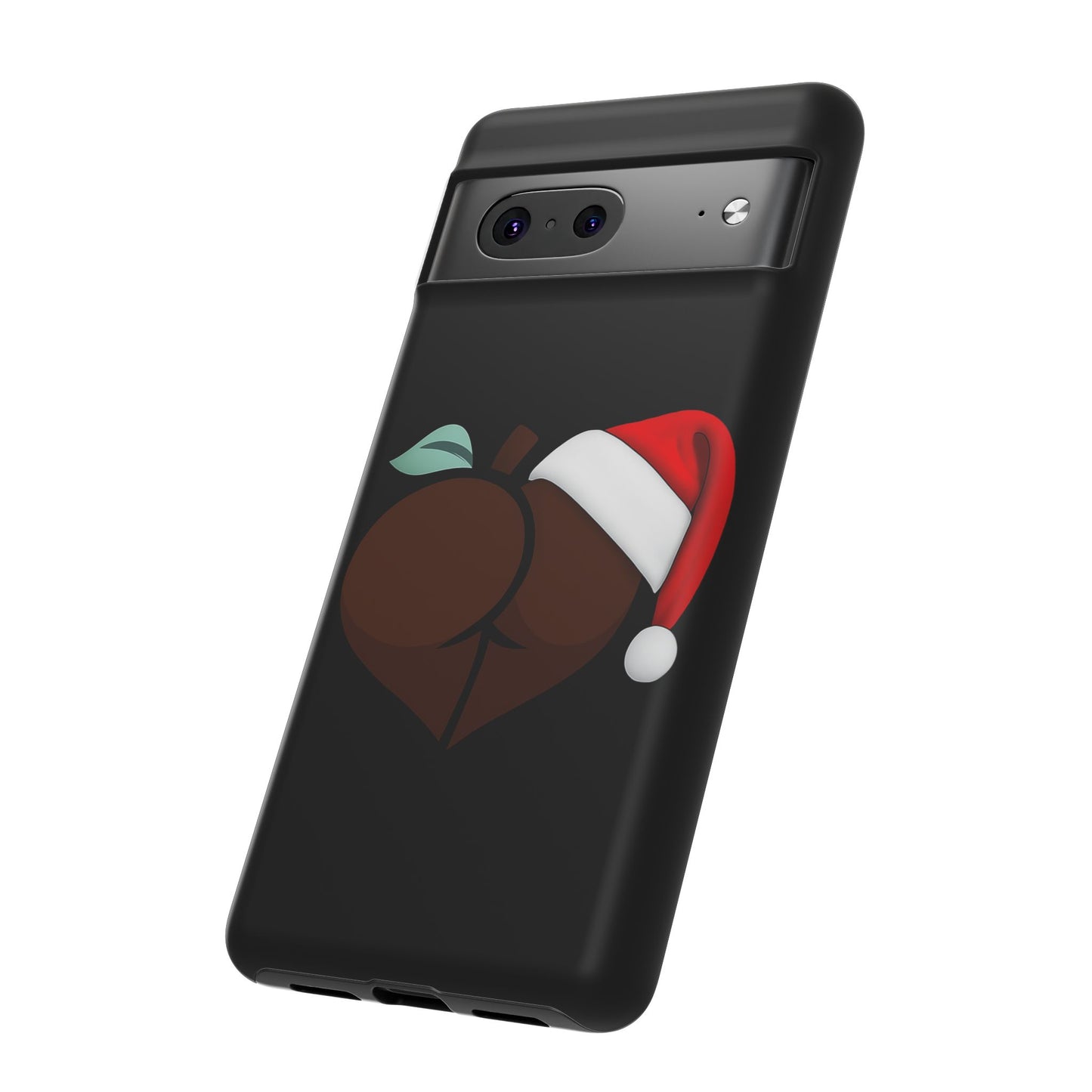 Christmas BBL Phone Case (Chocolate)