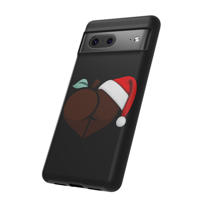 Christmas BBL Phone Case (Chocolate)