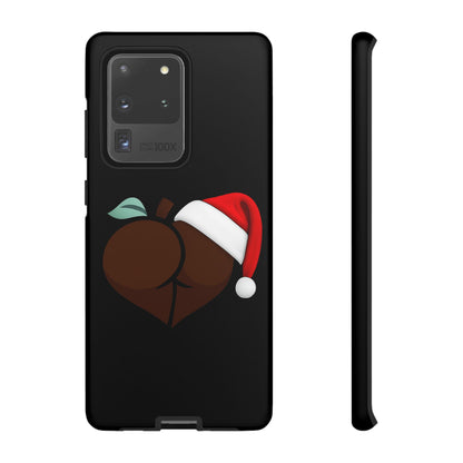 Christmas BBL Phone Case (Chocolate)