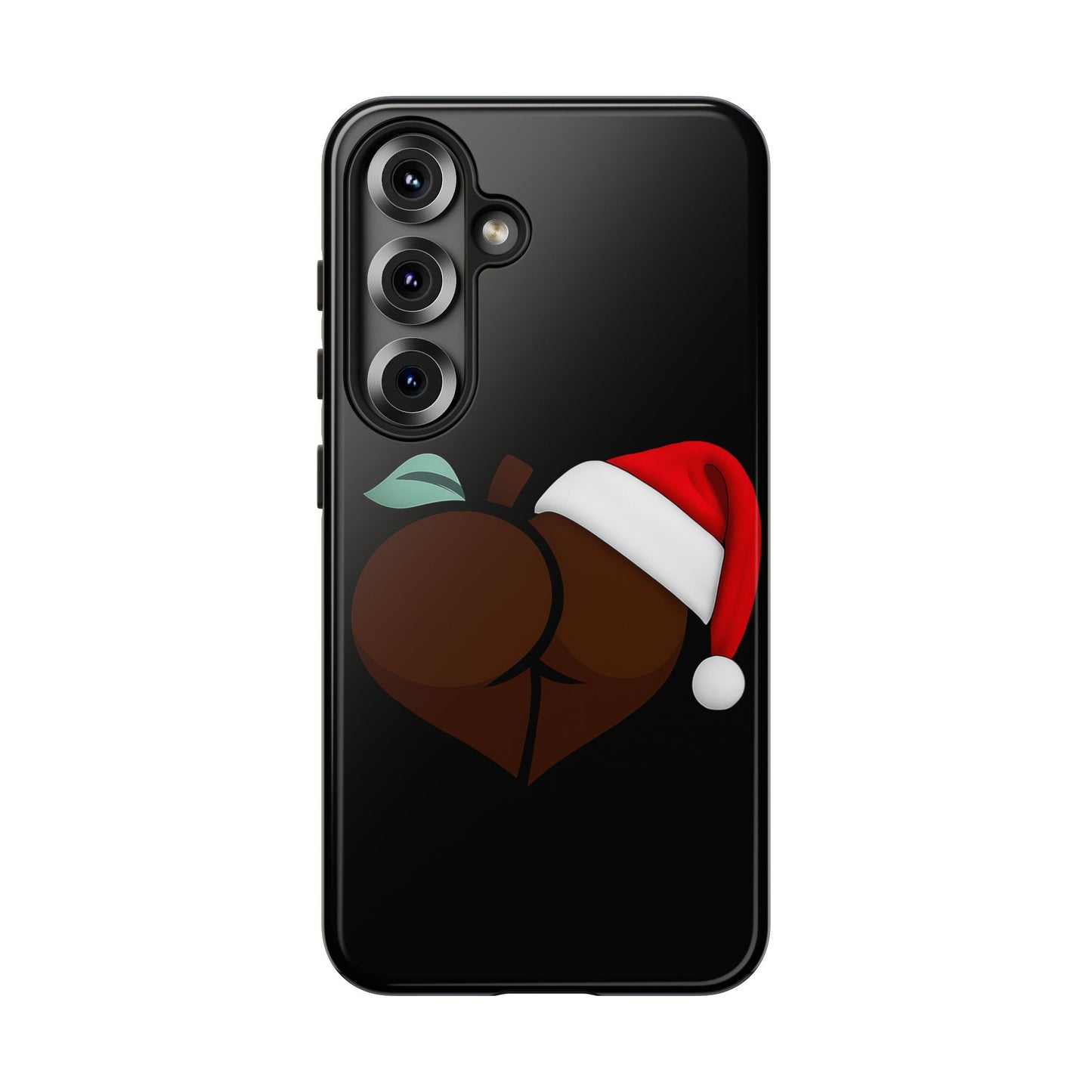 Christmas BBL Phone Case (Chocolate)