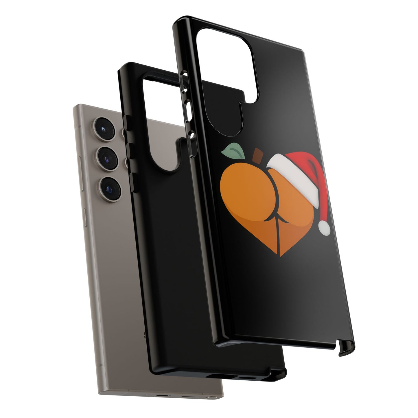 Christmas BBL Phone Case (Caramel)