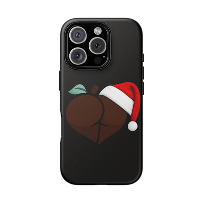 Christmas BBL Phone Case (Chocolate)