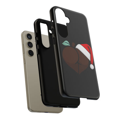 Christmas BBL Phone Case (Chocolate)