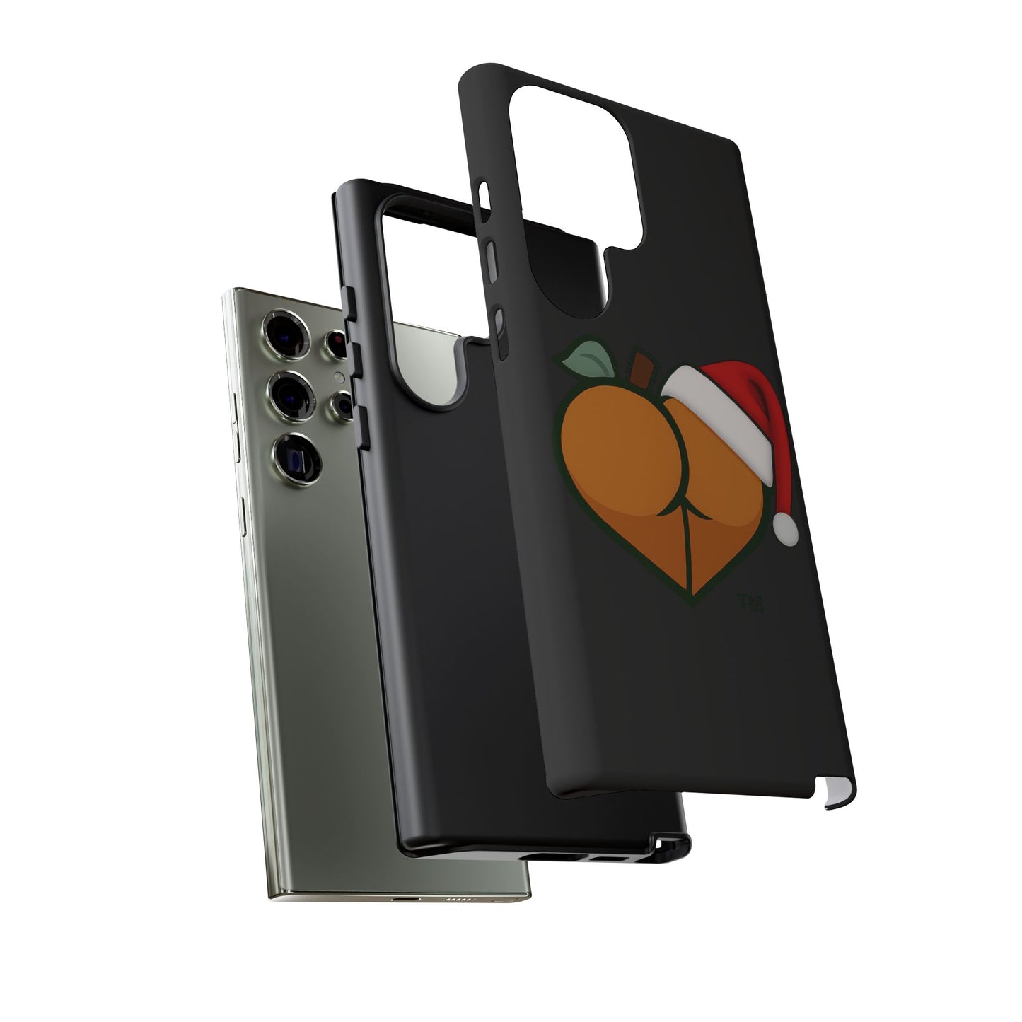 Christmas BBL Phone Case (Caramel)