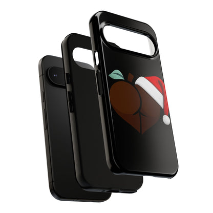 Christmas BBL Phone Case (Chocolate)
