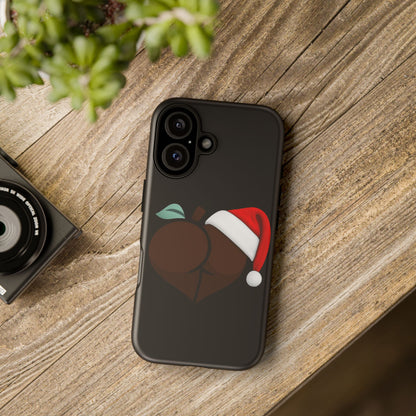 Christmas BBL Phone Case (Chocolate)