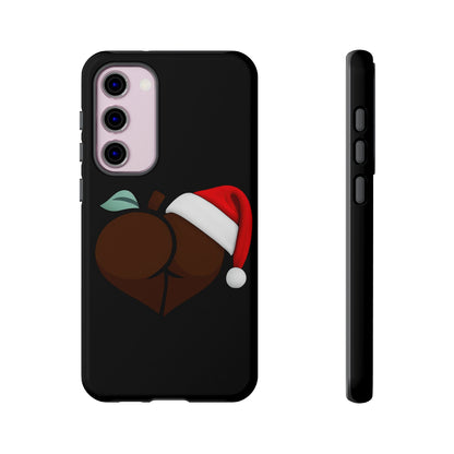 Christmas BBL Phone Case (Chocolate)
