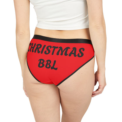 Christmas BBL (Chocolate) Red Women's Underwear
