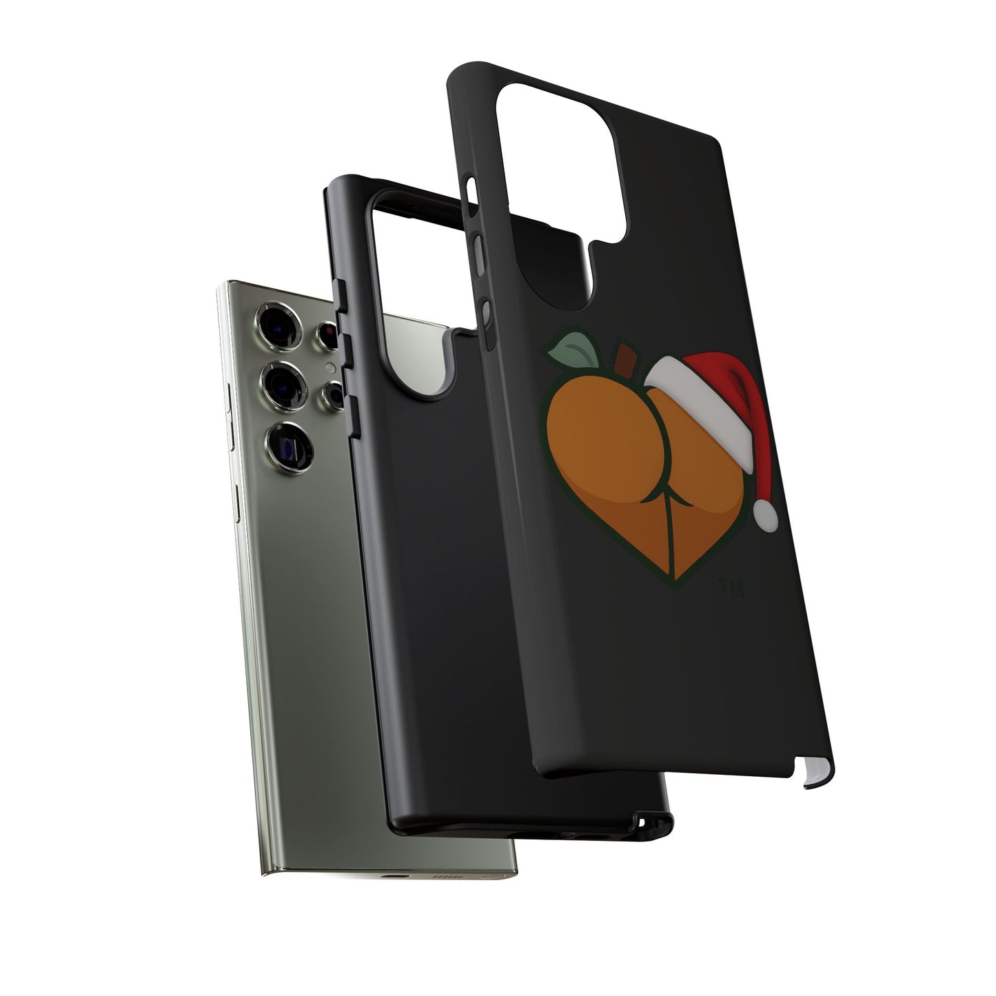 Christmas BBL Phone Case (Caramel)