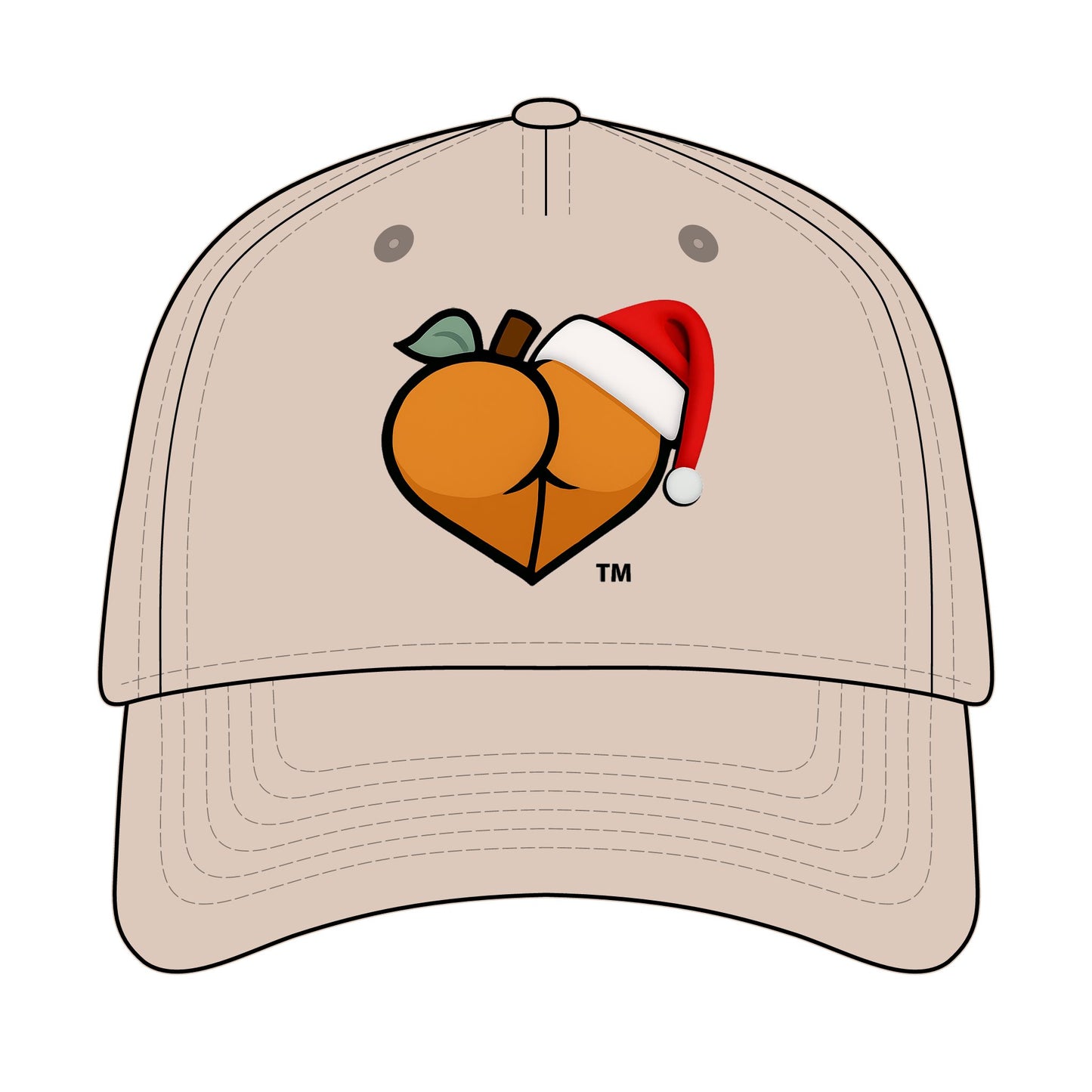 Christmas BBL (Caramel) Baseball Cap