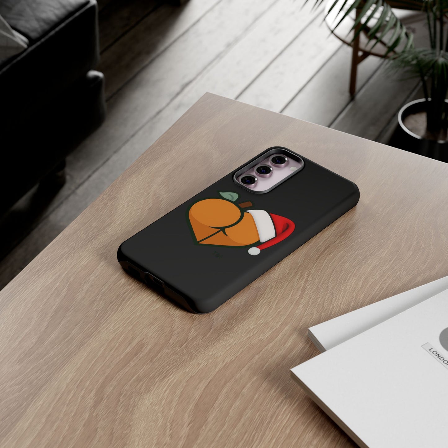 Christmas BBL Phone Case (Caramel)