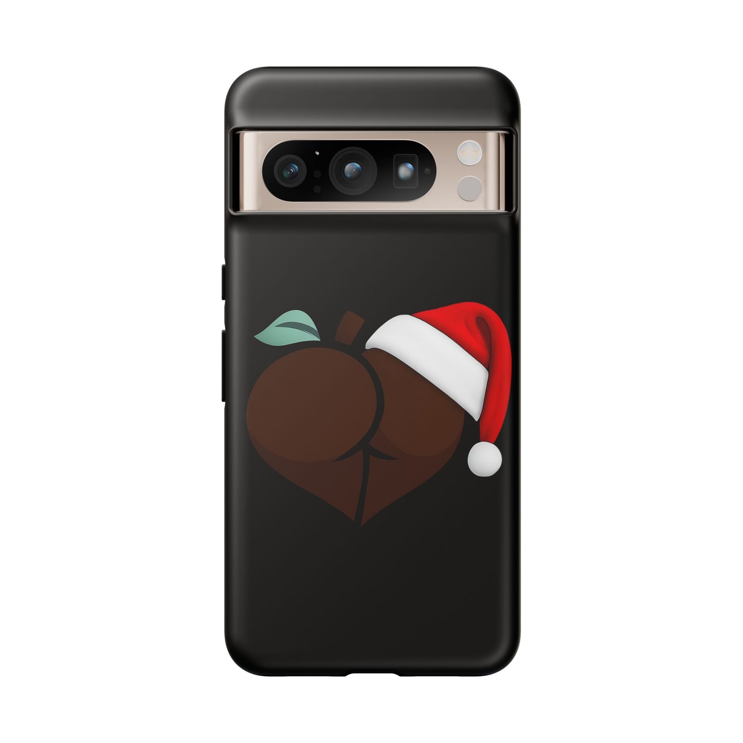 Christmas BBL Phone Case (Chocolate)