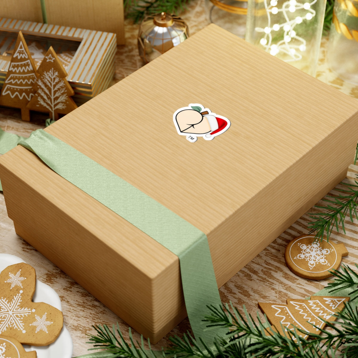 Christmas BBL (Vanilla) Stickers