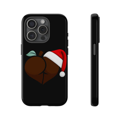 Christmas BBL Phone Case (Chocolate)