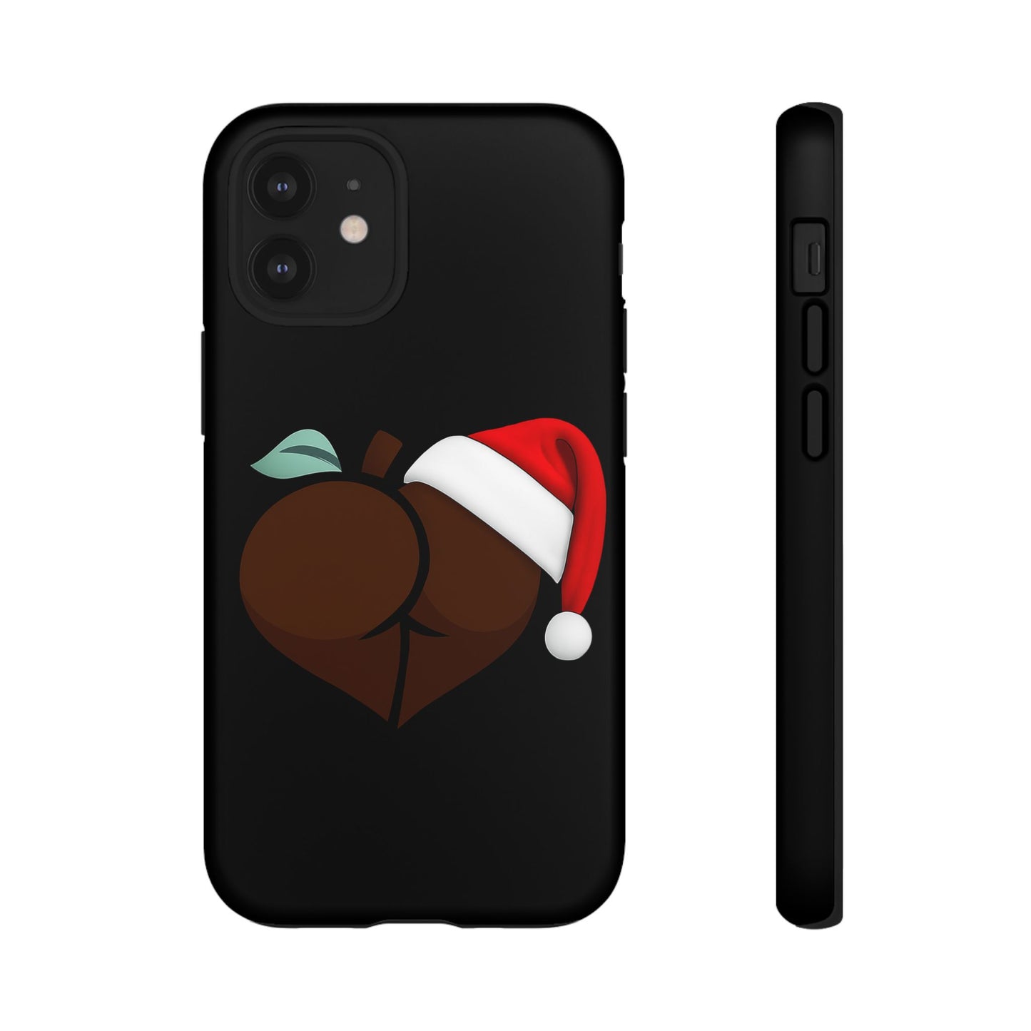 Christmas BBL Phone Case (Chocolate)
