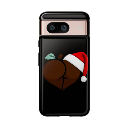Christmas BBL Phone Case (Chocolate)