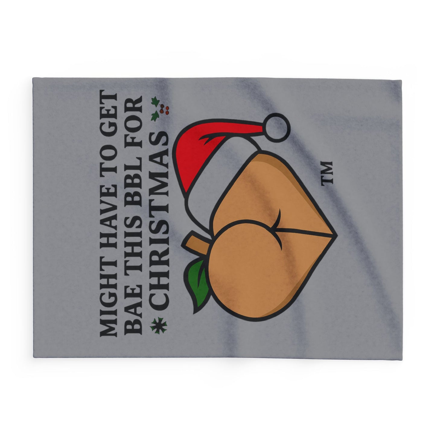 Might Have to Get Bae This BBL for Christmas Arctic Fleece Blanket