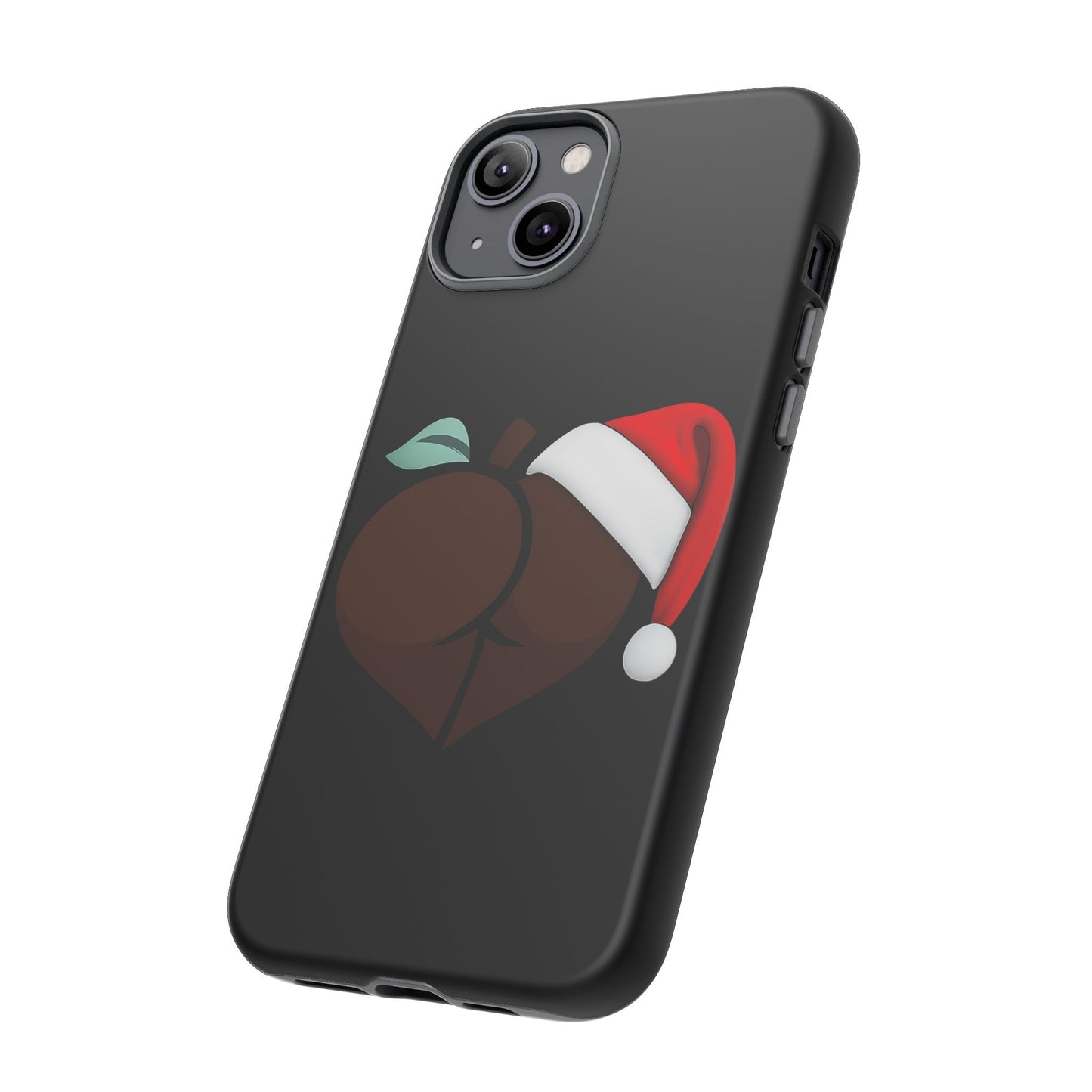Christmas BBL Phone Case (Chocolate)