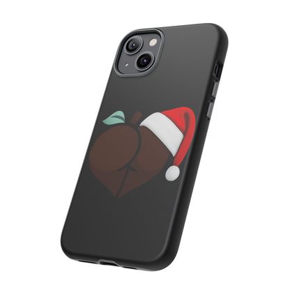 Christmas BBL Phone Case (Chocolate)