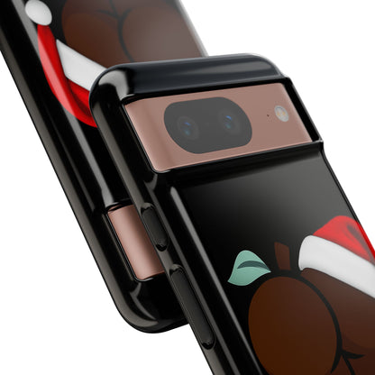 Christmas BBL Phone Case (Chocolate)