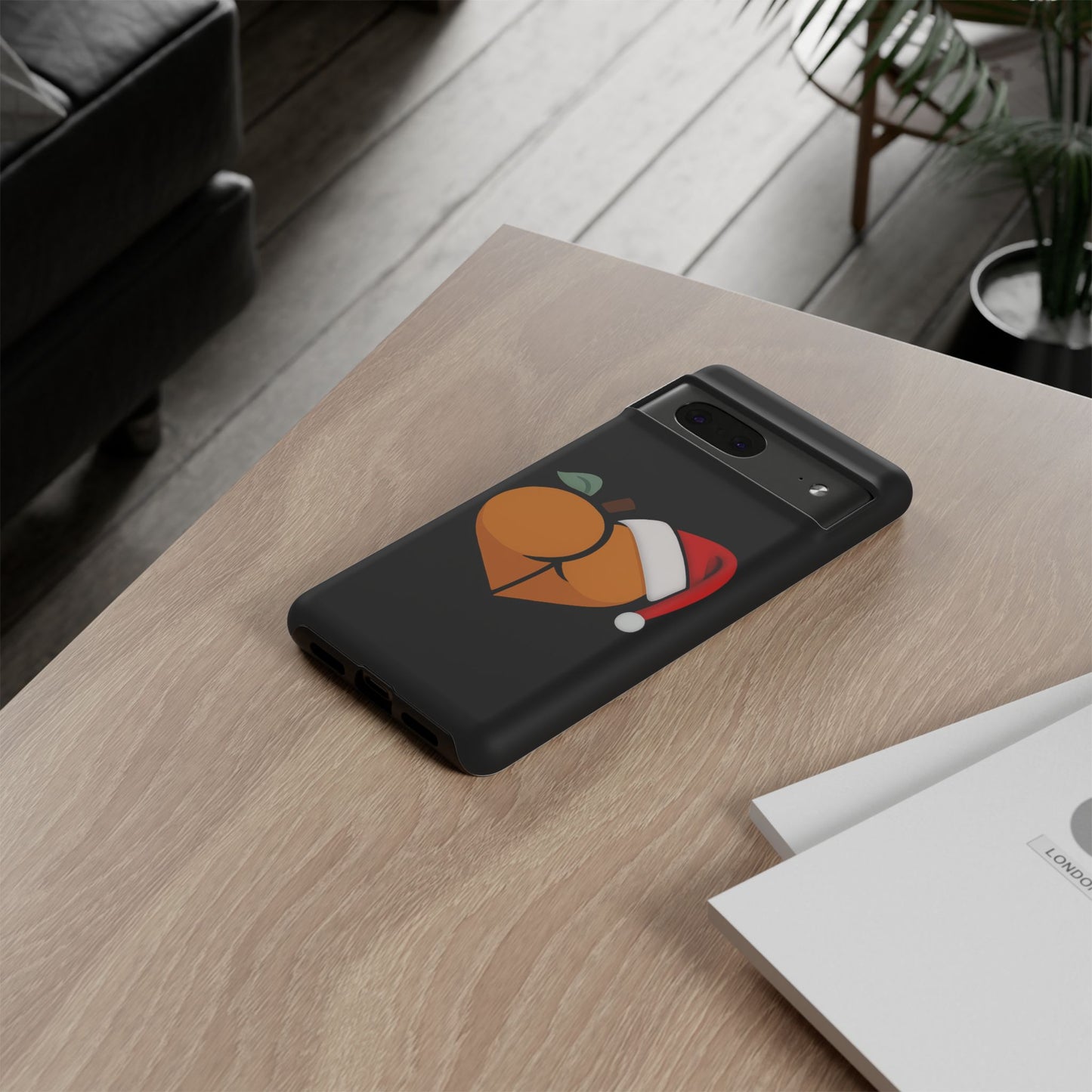 Christmas BBL Phone Case (Caramel)