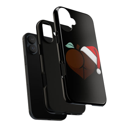 Christmas BBL Phone Case (Chocolate)