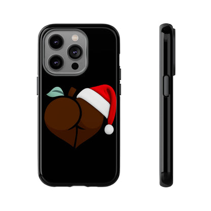 Christmas BBL Phone Case (Chocolate)