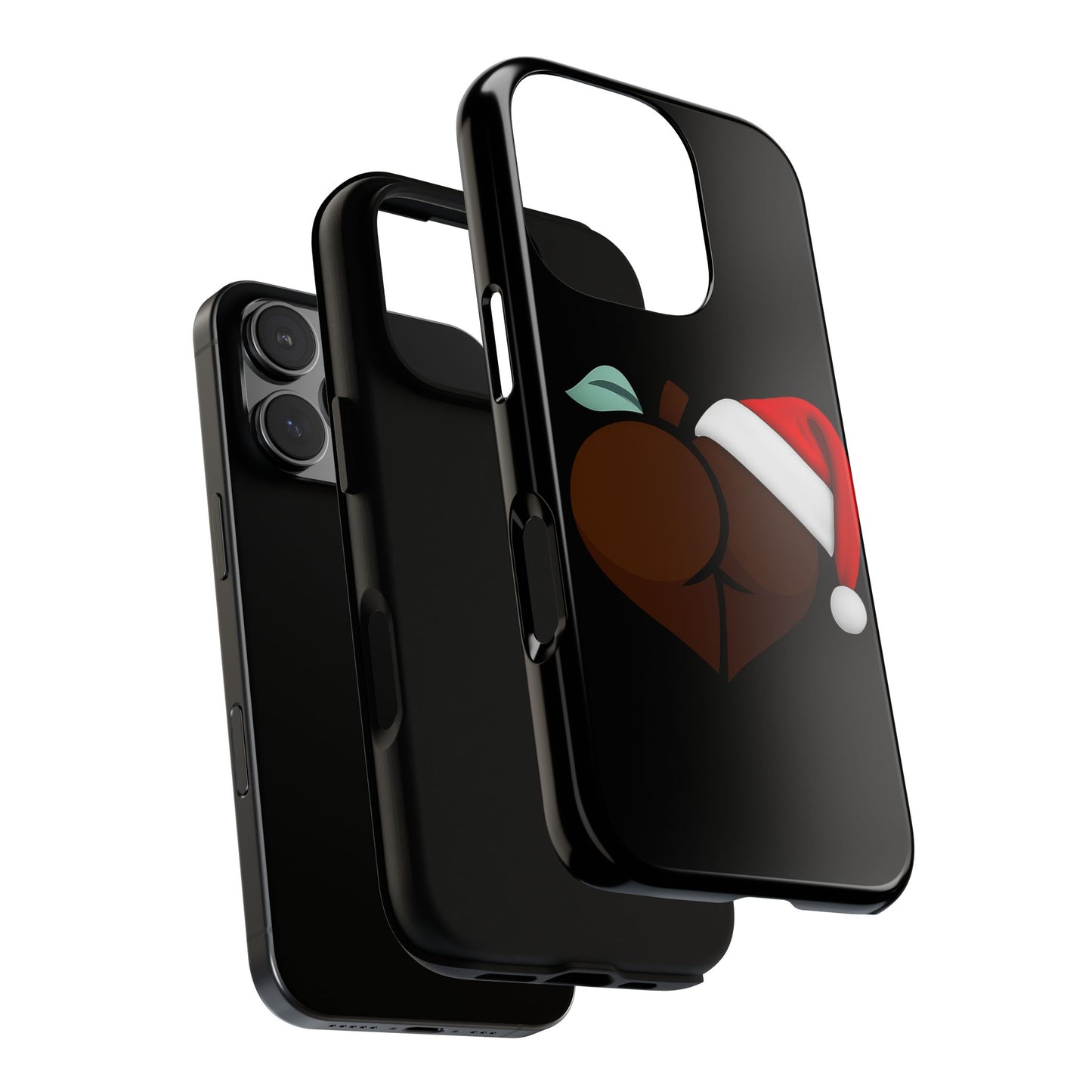 Christmas BBL Phone Case (Chocolate)