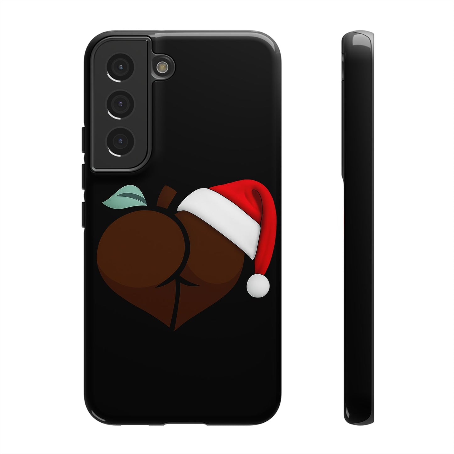 Christmas BBL Phone Case (Chocolate)