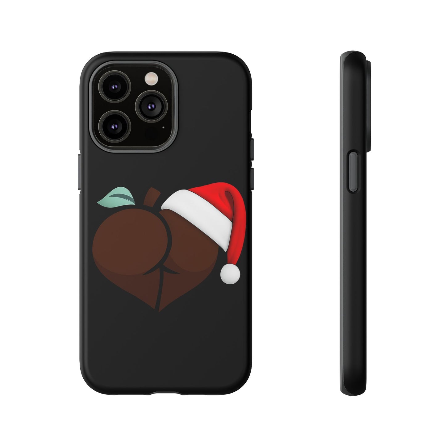 Christmas BBL Phone Case (Chocolate)