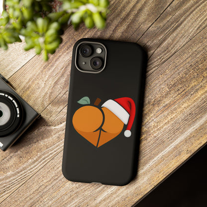 Christmas BBL Phone Case (Caramel)