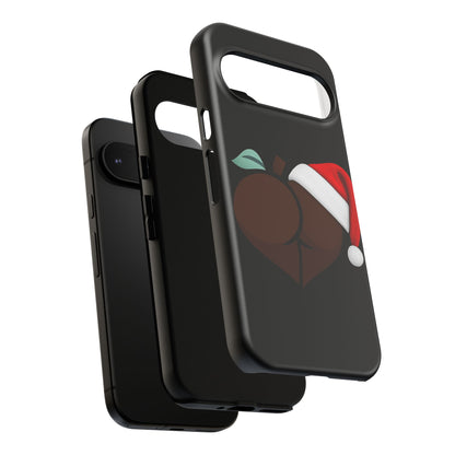 Christmas BBL Phone Case (Chocolate)