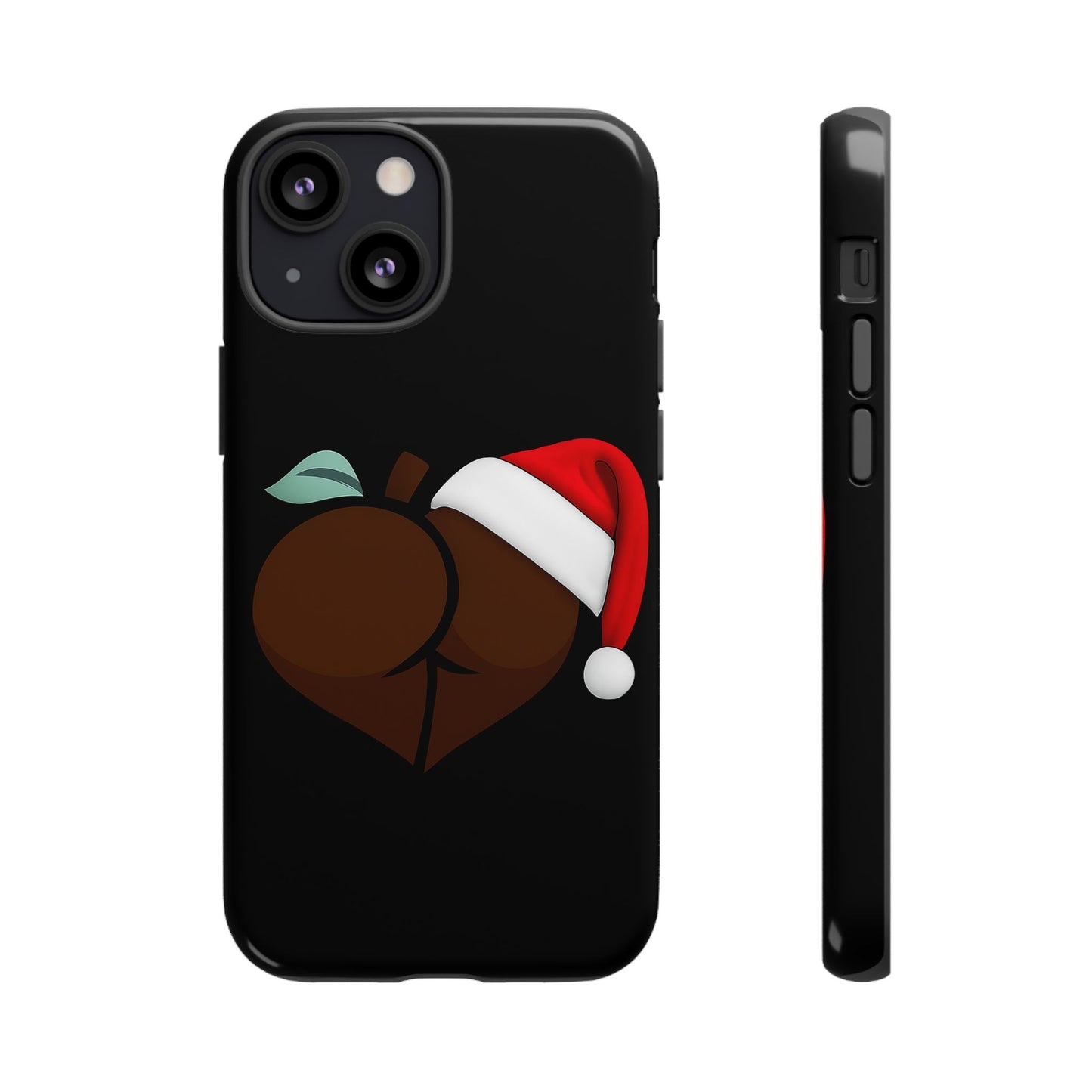Christmas BBL Phone Case (Chocolate)