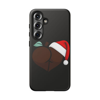 Christmas BBL Phone Case (Chocolate)