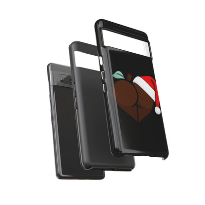 Christmas BBL Phone Case (Chocolate)