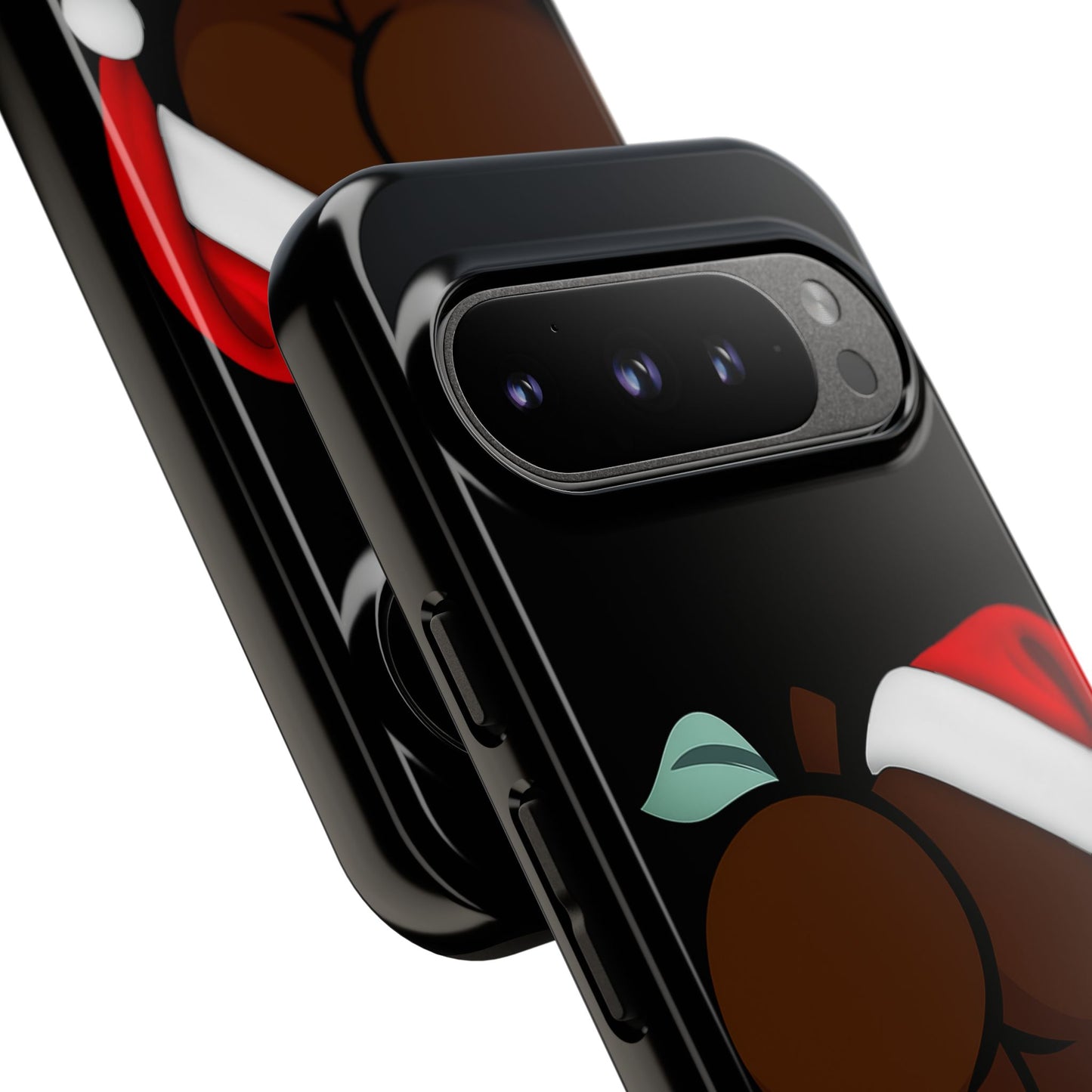 Christmas BBL Phone Case (Chocolate)