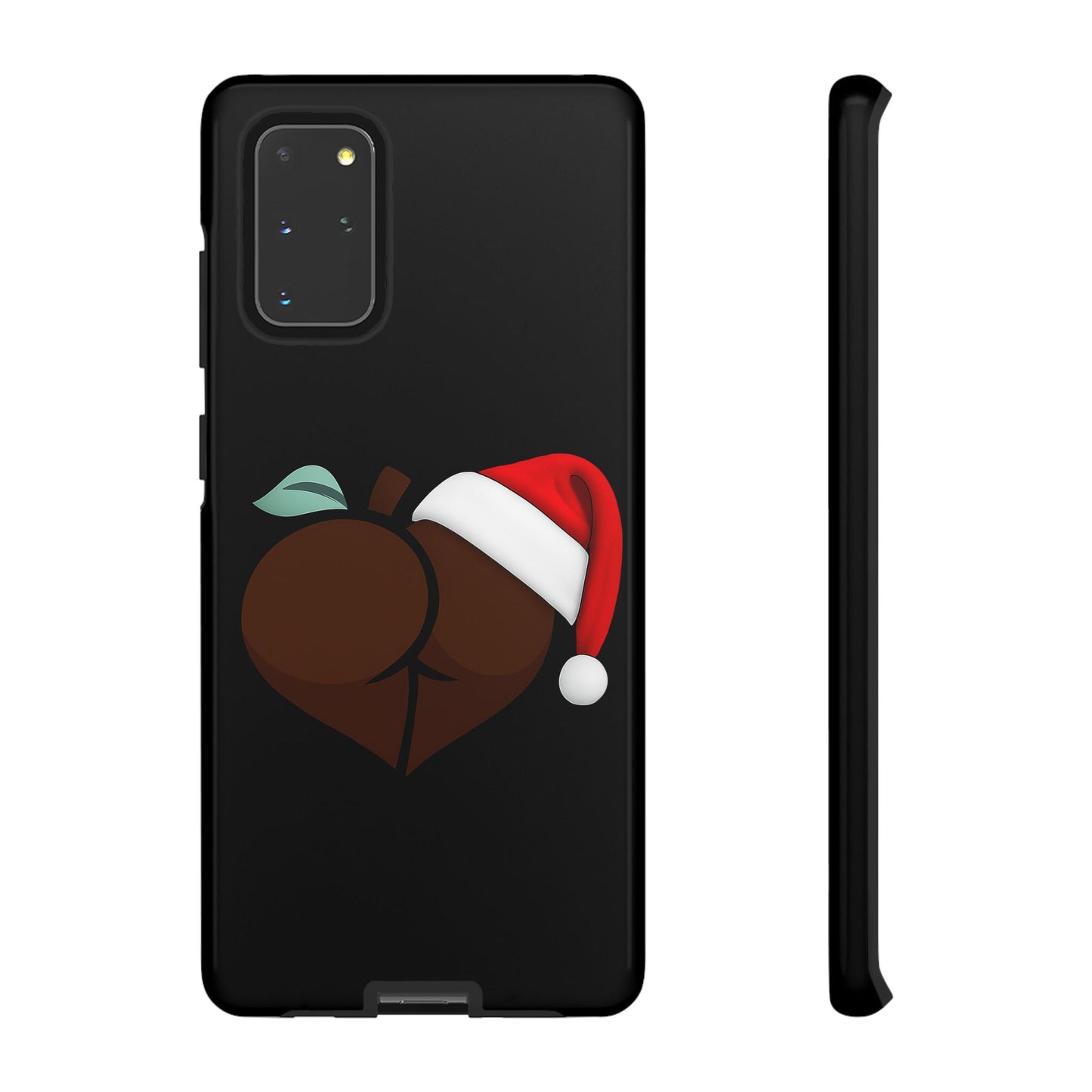 Christmas BBL Phone Case (Chocolate)