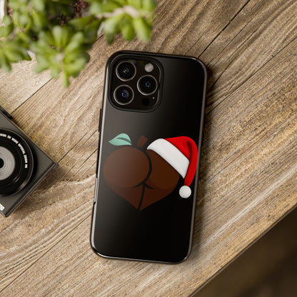 Christmas BBL Phone Case (Chocolate)