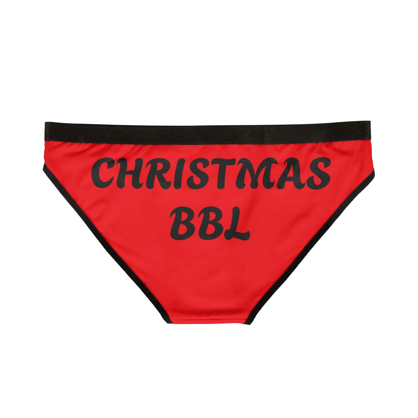 Christmas BBL (Chocolate) Red Women's Underwear