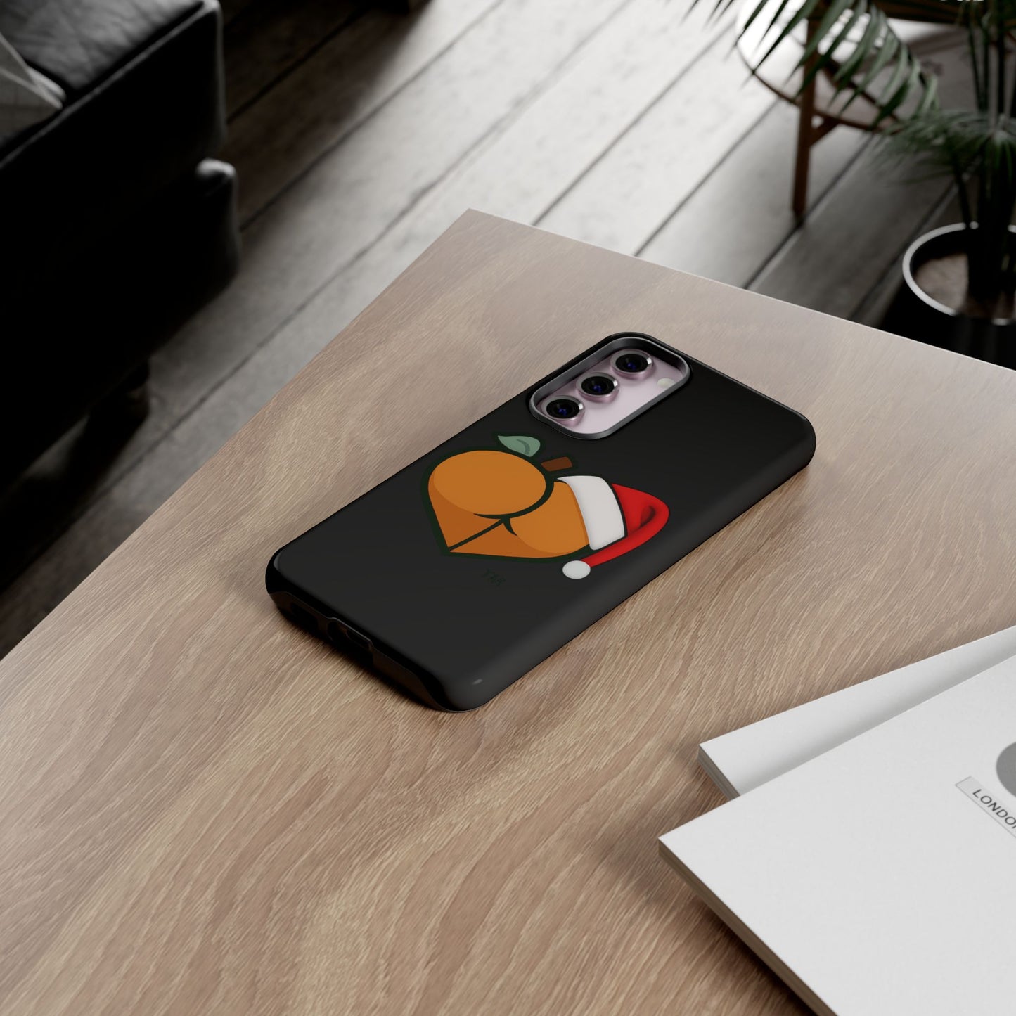 Christmas BBL Phone Case (Caramel)