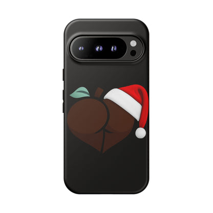 Christmas BBL Phone Case (Chocolate)