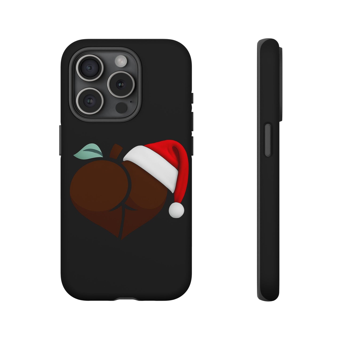 Christmas BBL Phone Case (Chocolate)